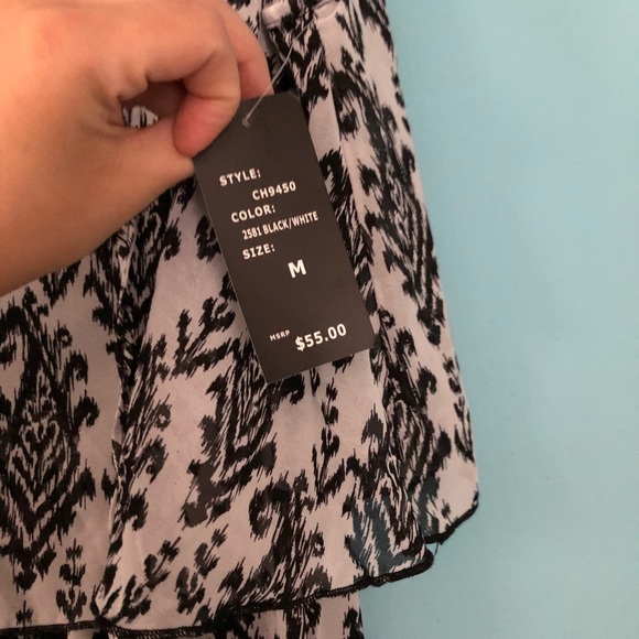 Black and white maxi dress - Picture 4 of 6